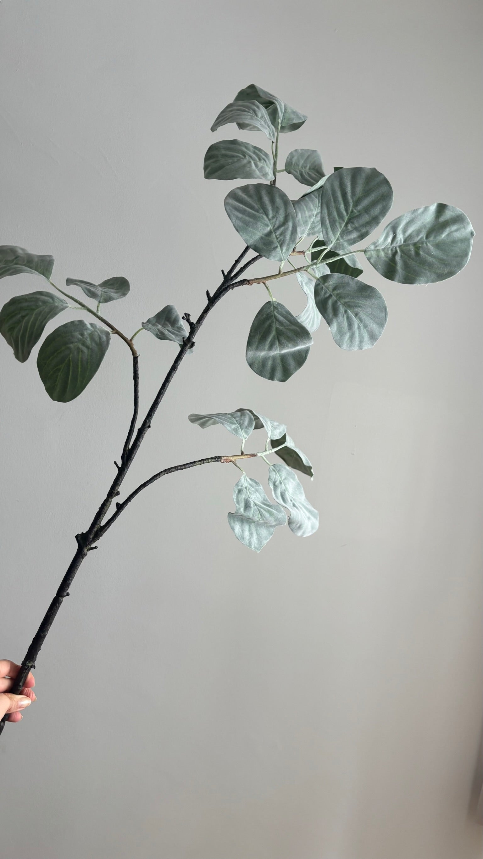 Oval leaf branch - 130 cm