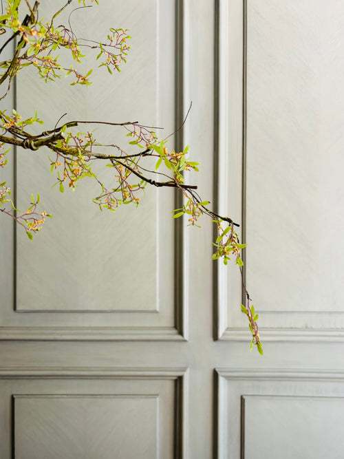 Blooming Moss Branch - 89 cm