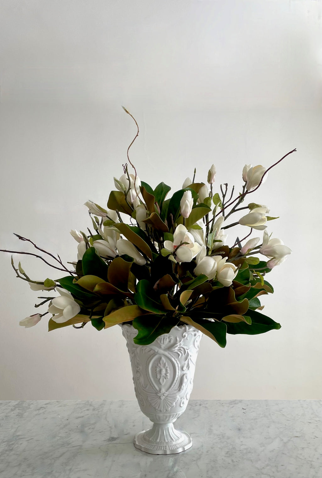 Magnolia Premium blanca - 51 cm