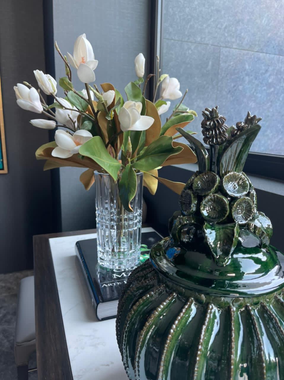 Magnolia Premium blanca - 51 cm