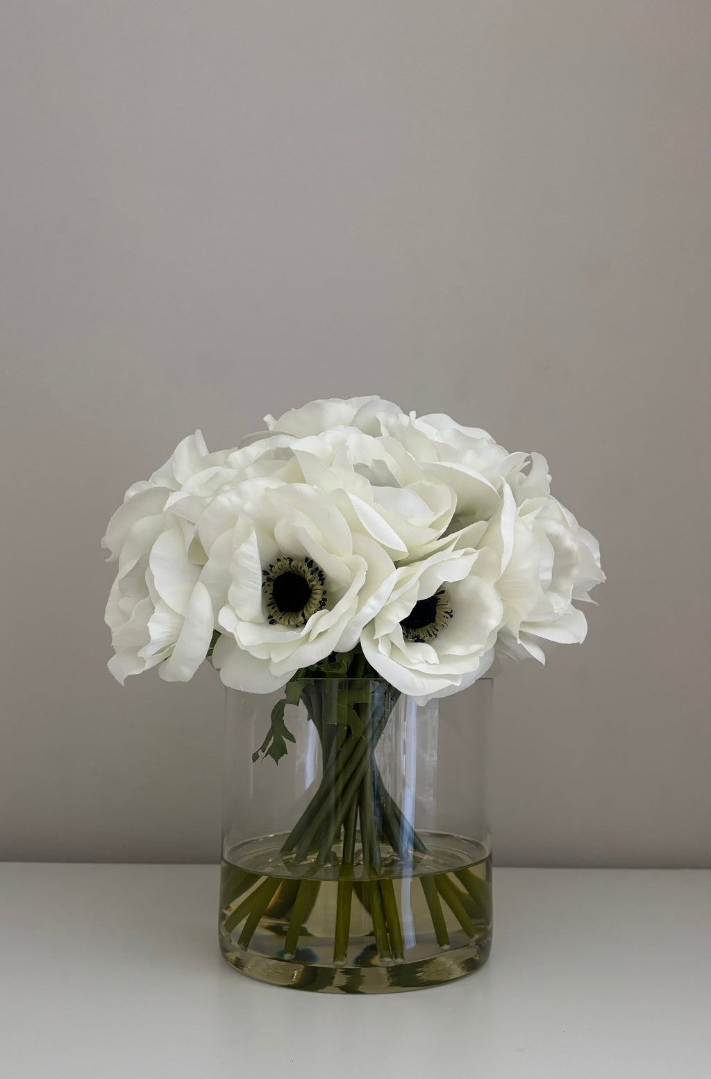 Anémona blanca natural touch |44cm