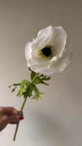 Anémona blanca natural touch |44cm