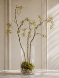 Blooming Moss Branch - 89 cm
