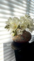 Orquidea Cymbidium Premium Blanca - 48 cm
